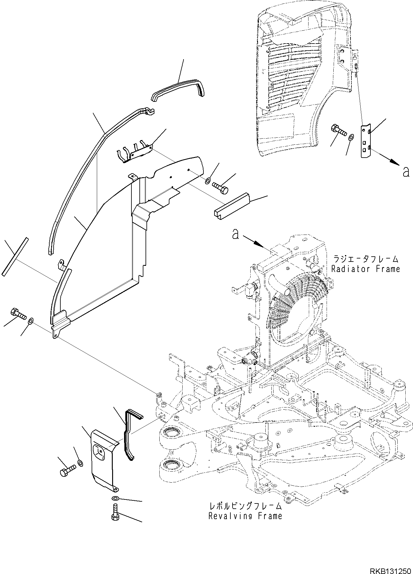 Уплотнение 2A1-54-52960 KOMATSU