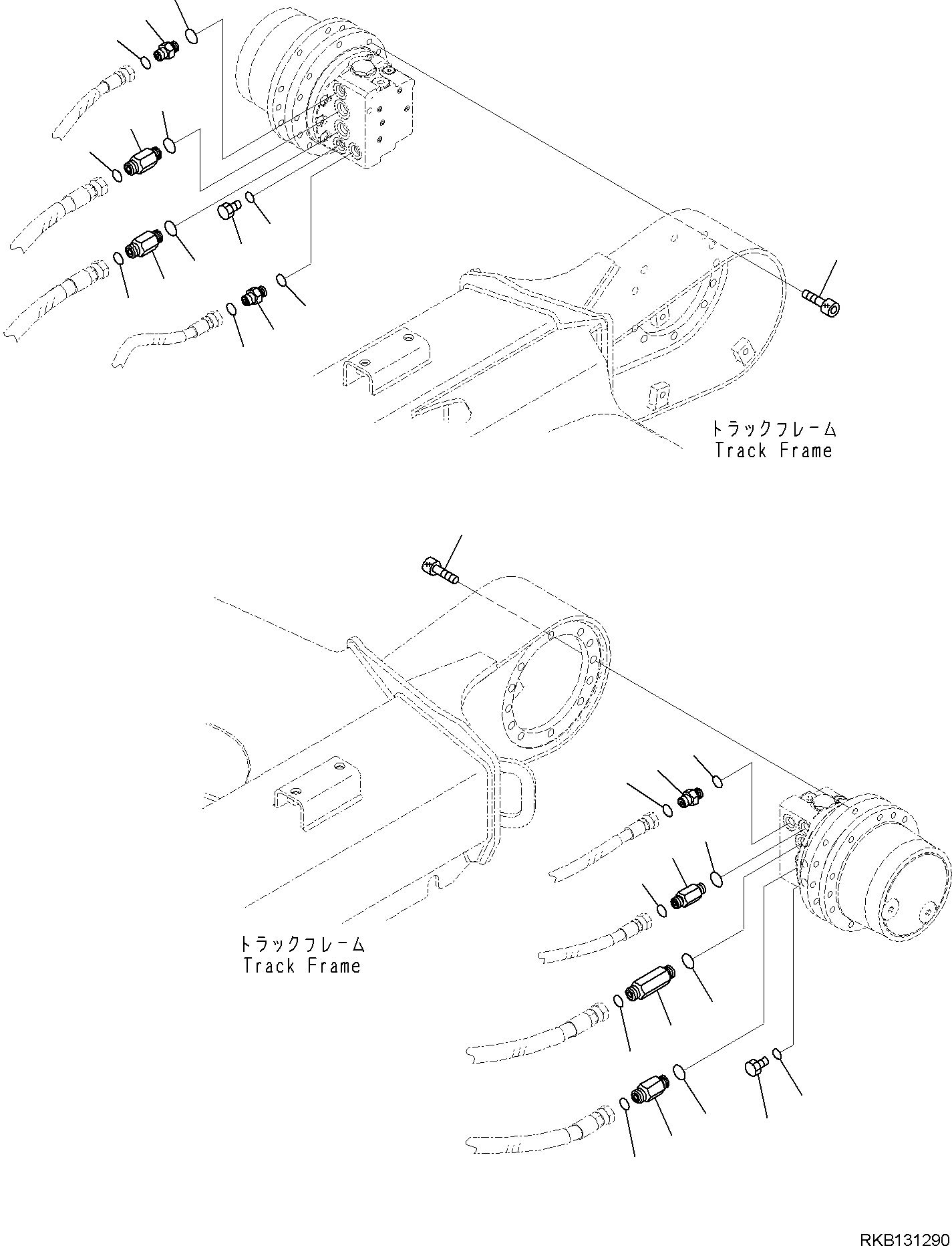 Соединительный штуцер 423-879-R420 KOMATSU