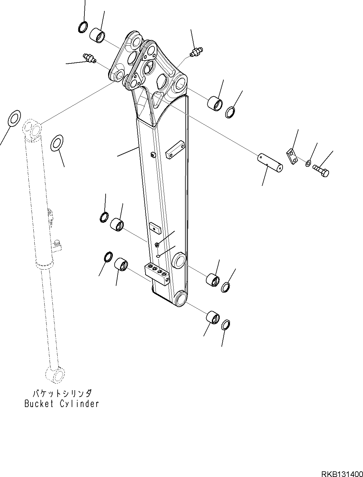 ARM, ASSEMBLY 22K-70-R0110 KOMATSU