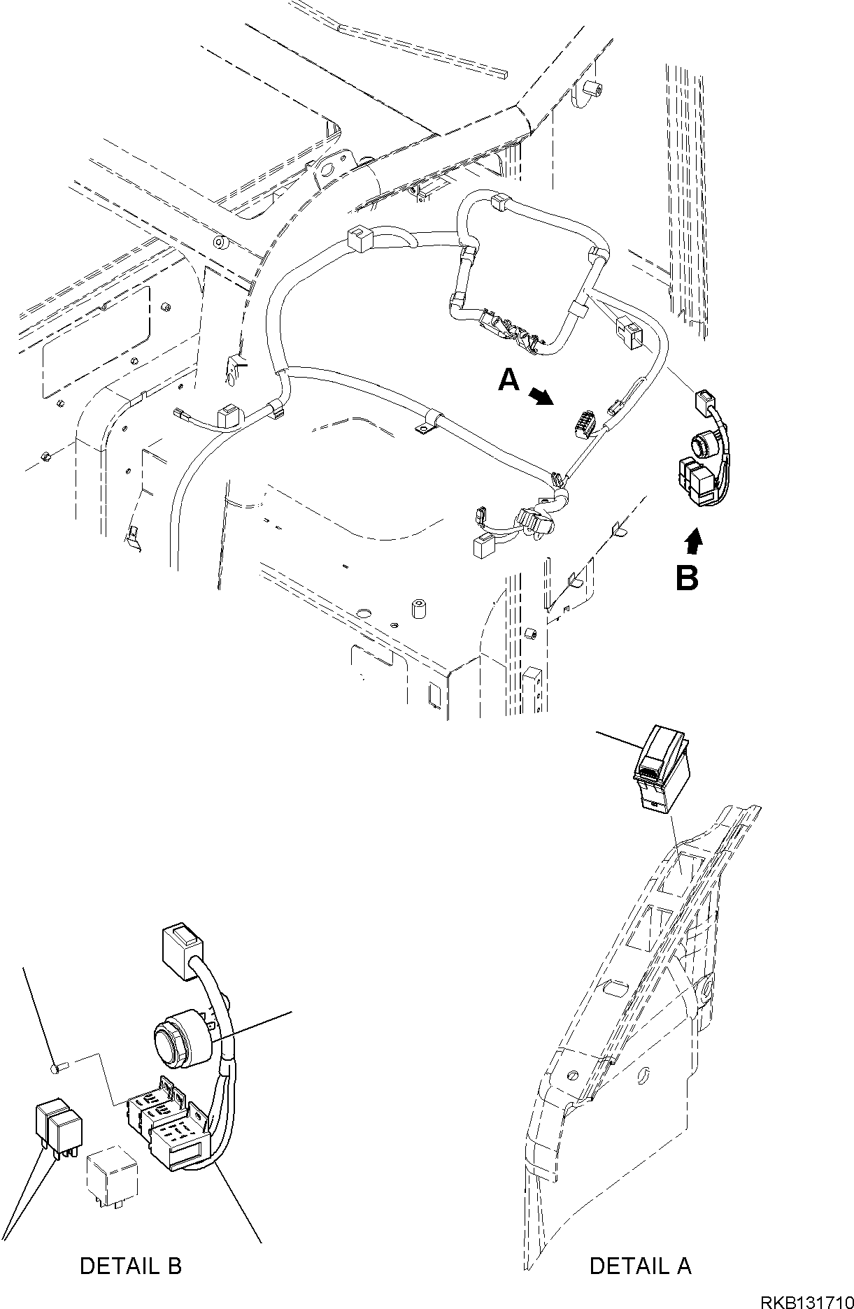 Жгут проводов 2A1-06-55170 KOMATSU