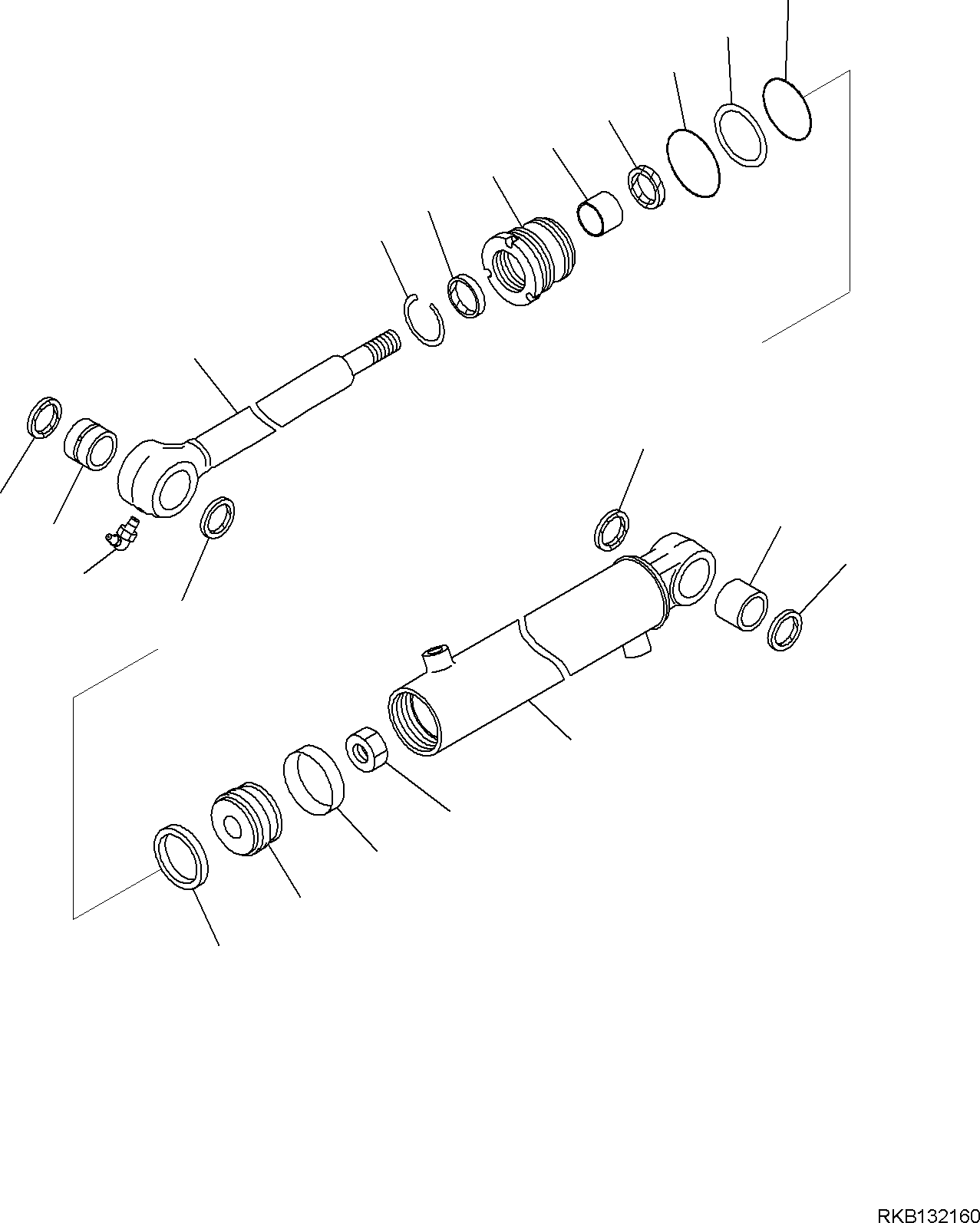 Seal Kit, Swing Cylinder 721-98-04730 KOMATSU