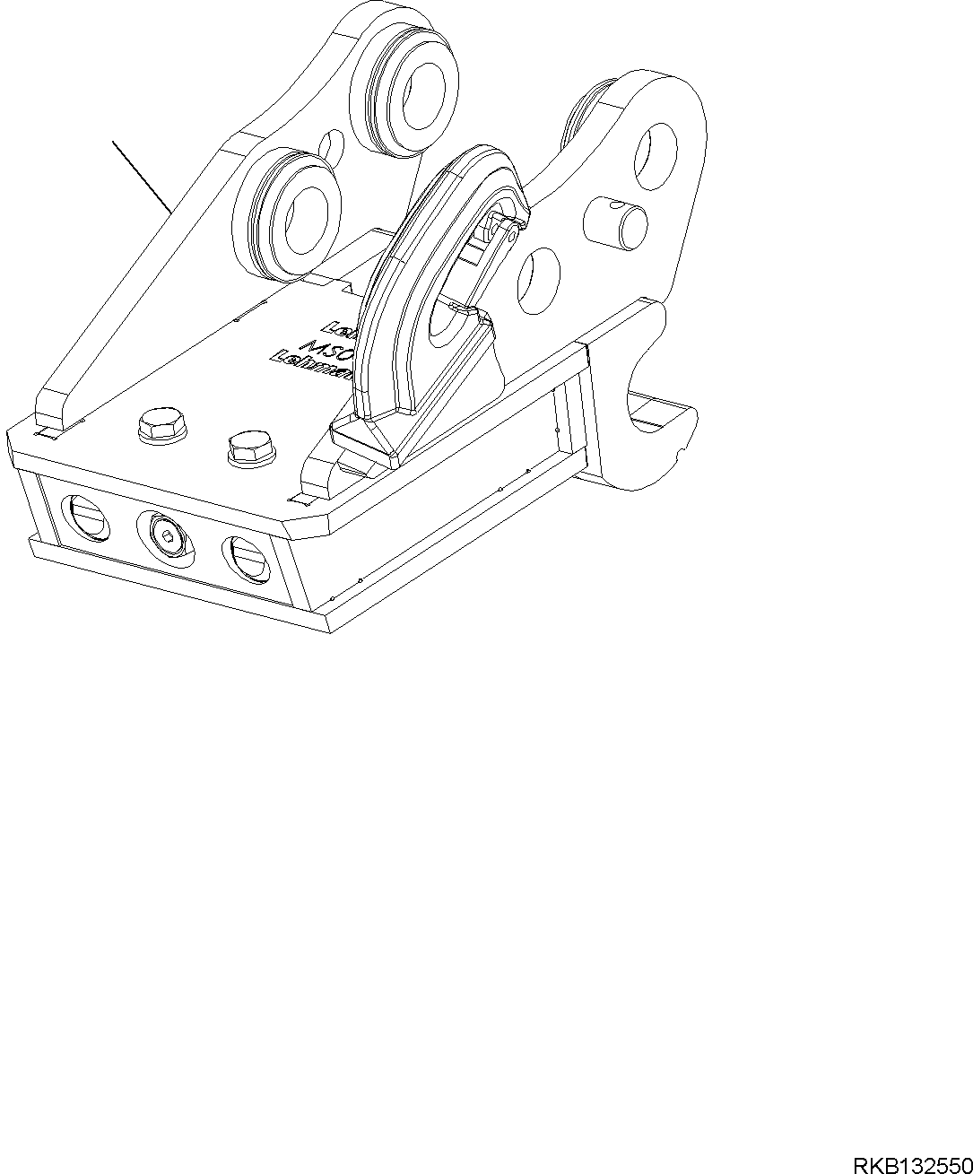 QUICK COUPLER, ASSEMBLY (22J-879-1210) KOMATSU