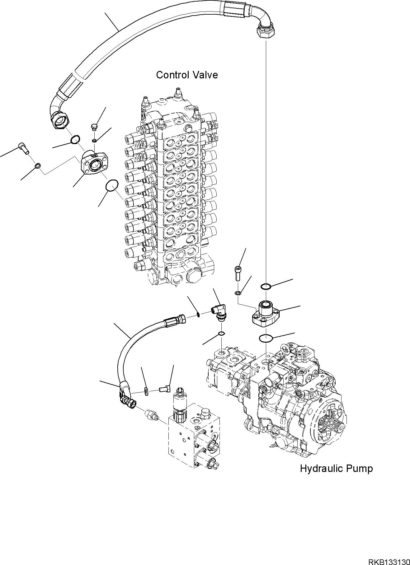 Фланец 21D-62-41591 KOMATSU