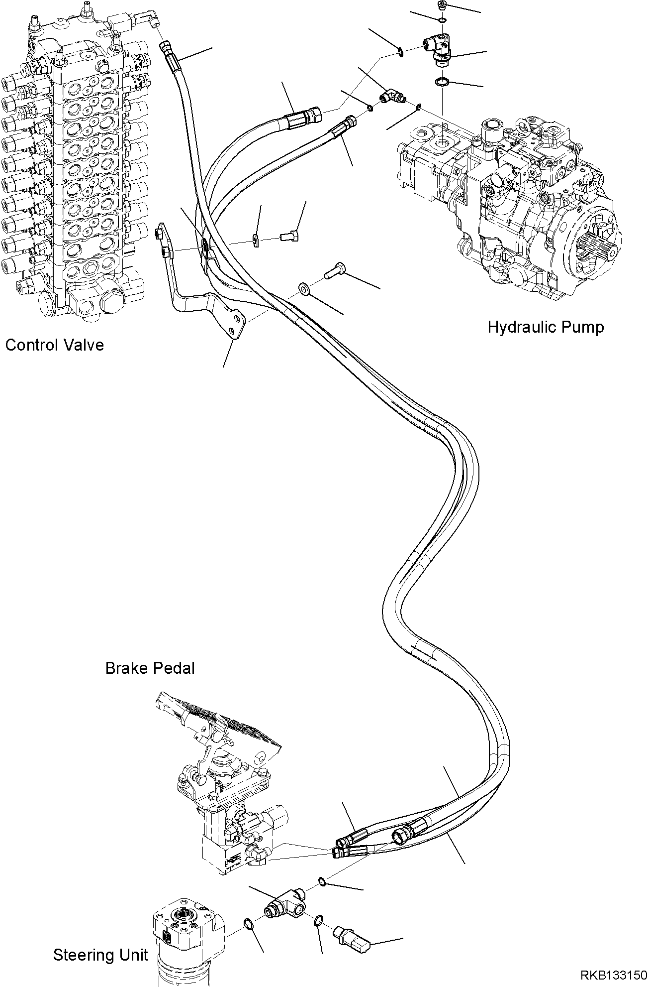 Зажим 2A3-62-11520 KOMATSU