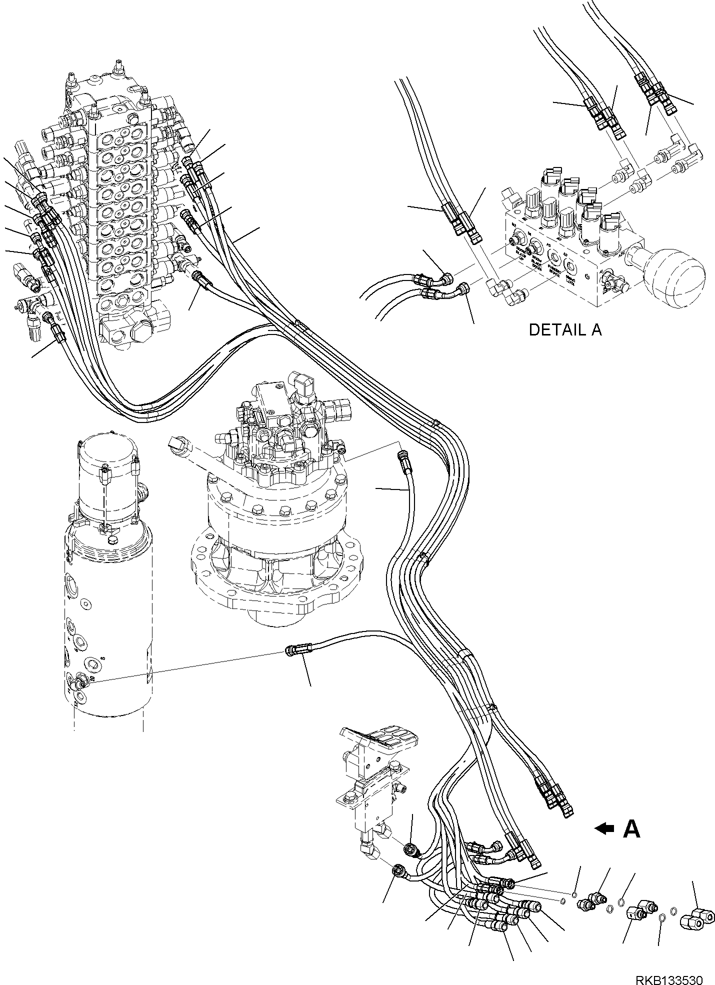 HOSE, ASSEMBLY 21D-62-52800 KOMATSU