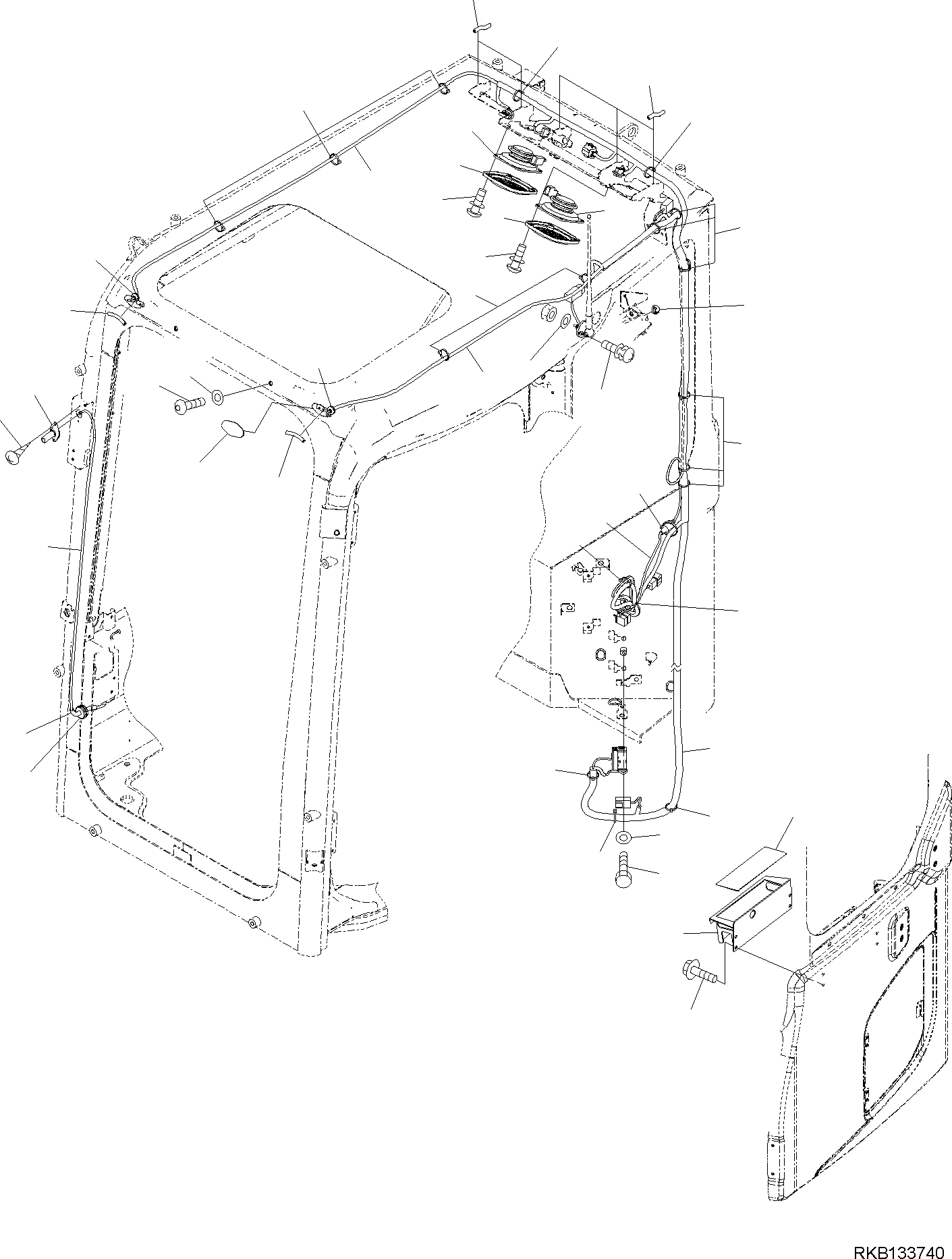 Жгут проводов 21D-06-51150 KOMATSU