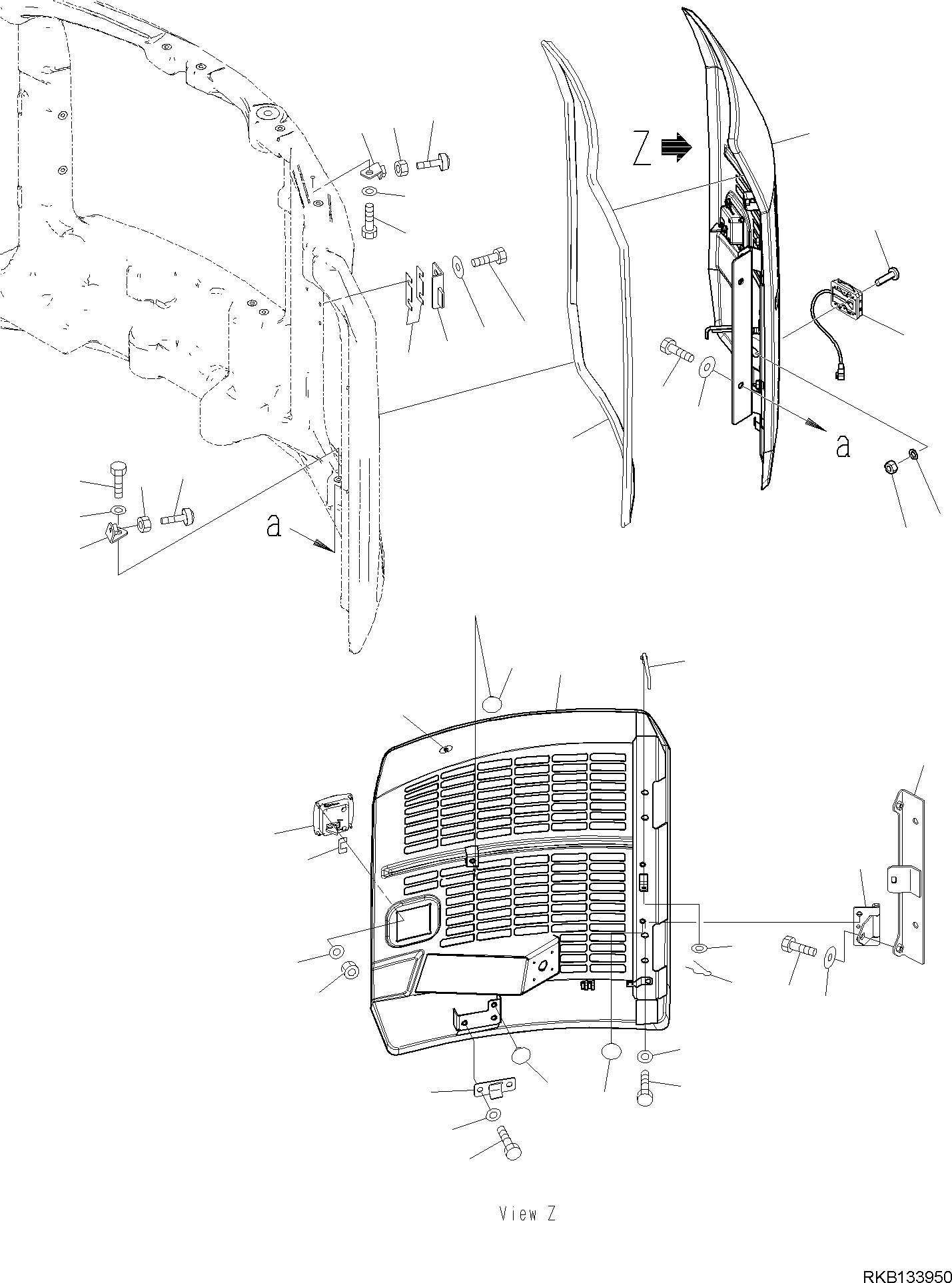 REAR LIGHT 21D-06-51170 KOMATSU