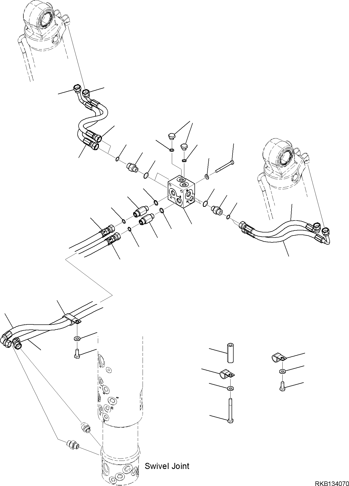 BLOCK, ASSEMBLY 21D-62-51280 KOMATSU