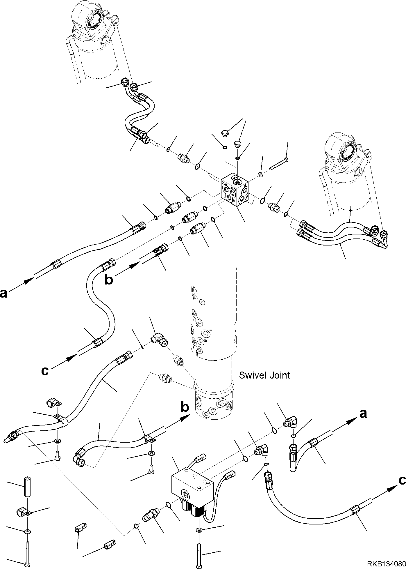 BLOCK, ASSEMBLY 21D-62-51290 KOMATSU