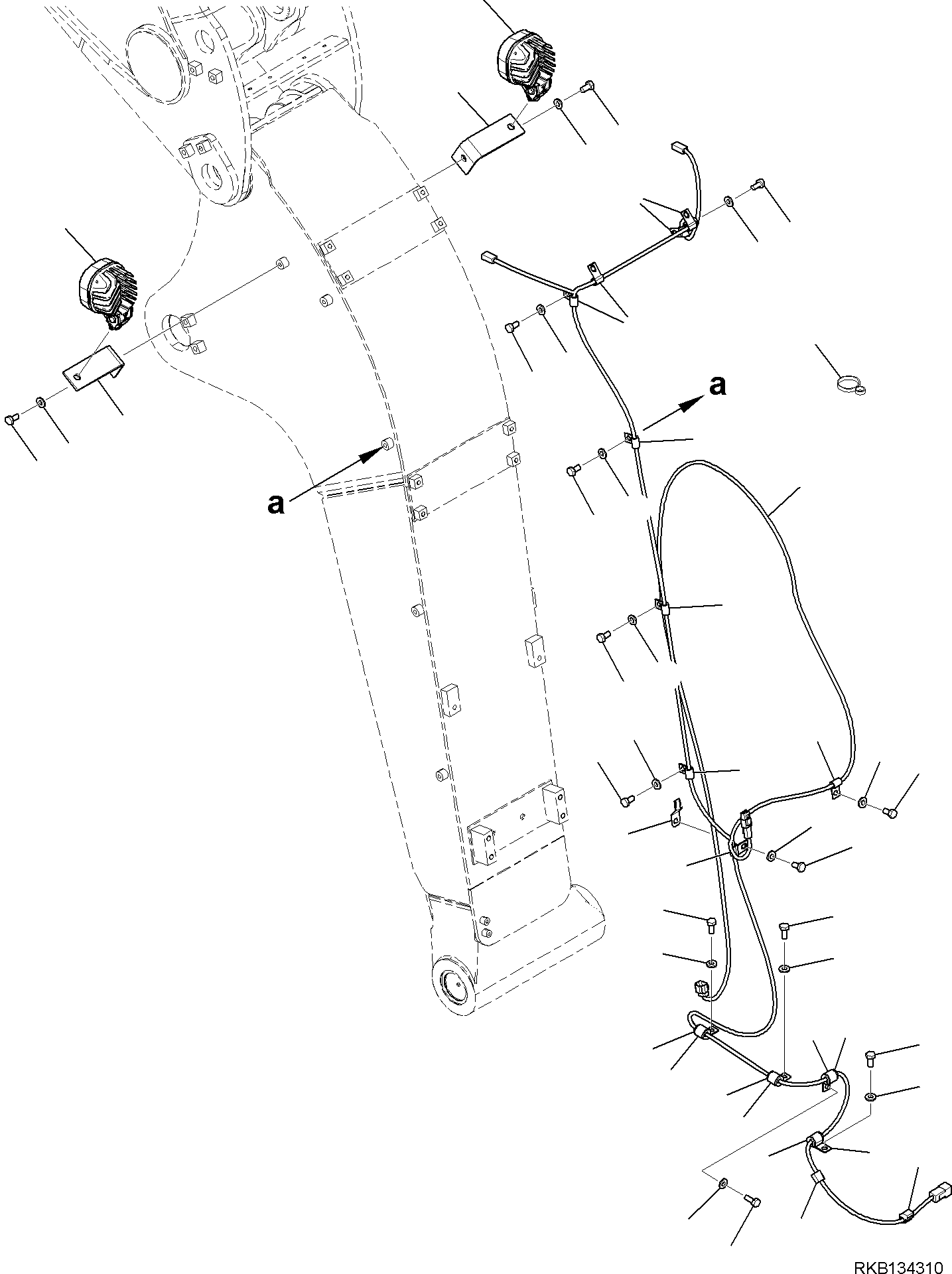 Жгут проводов 21D-06-51611 KOMATSU