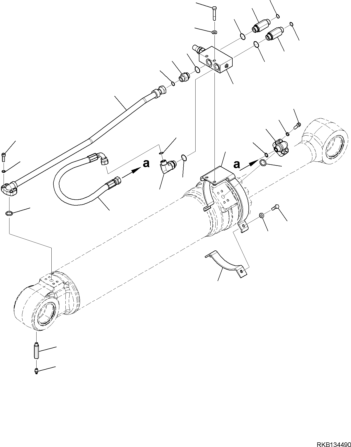 Удлинитель 21D-70-51260 KOMATSU
