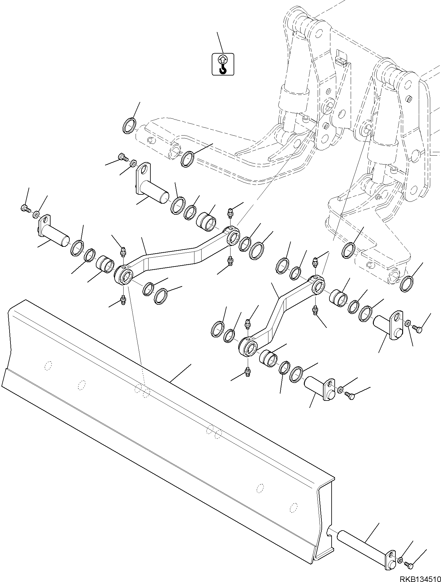 CONNECTING ROD 21D-910-1141 KOMATSU