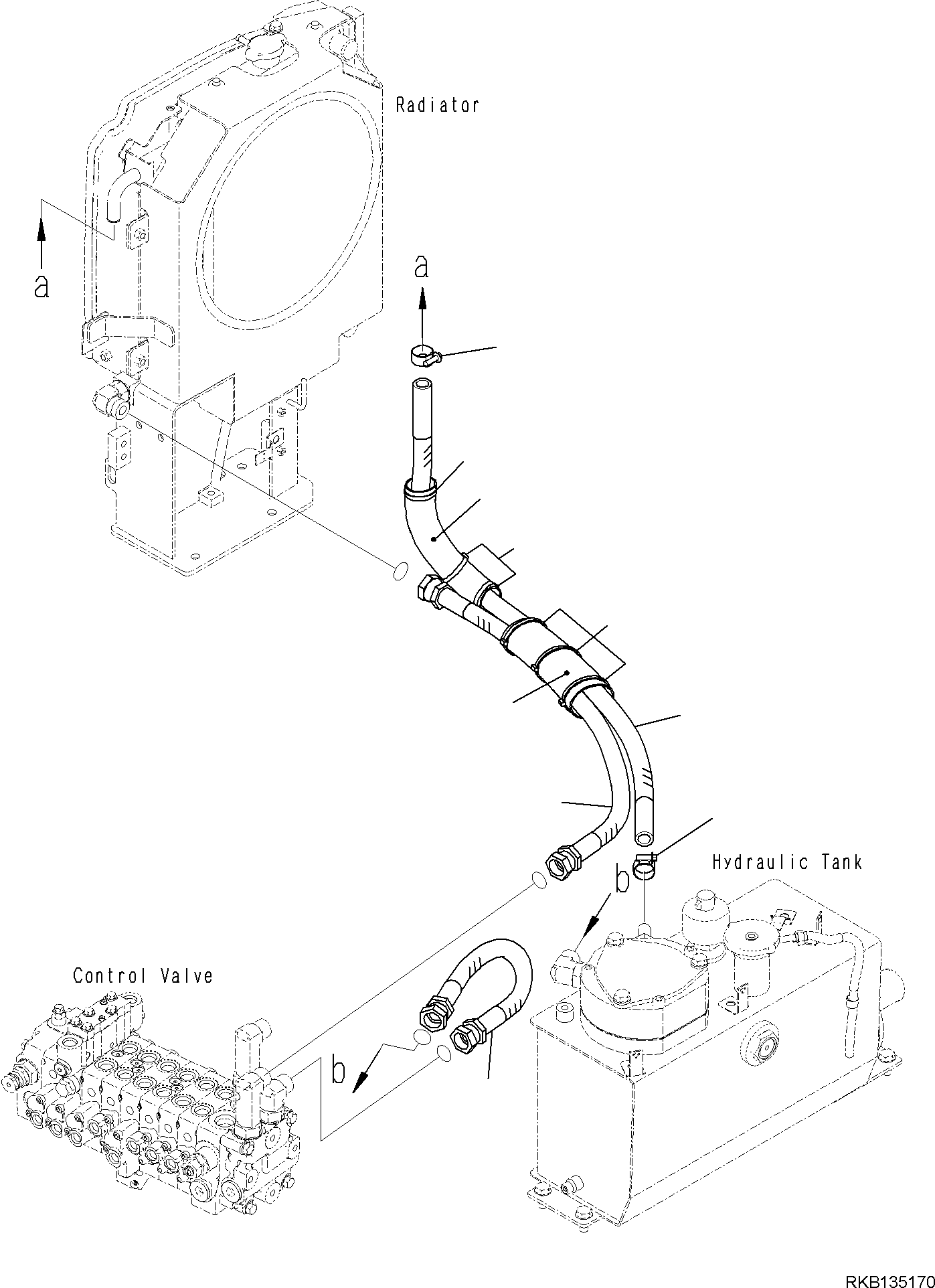 Шланг 22J-62-58330 KOMATSU