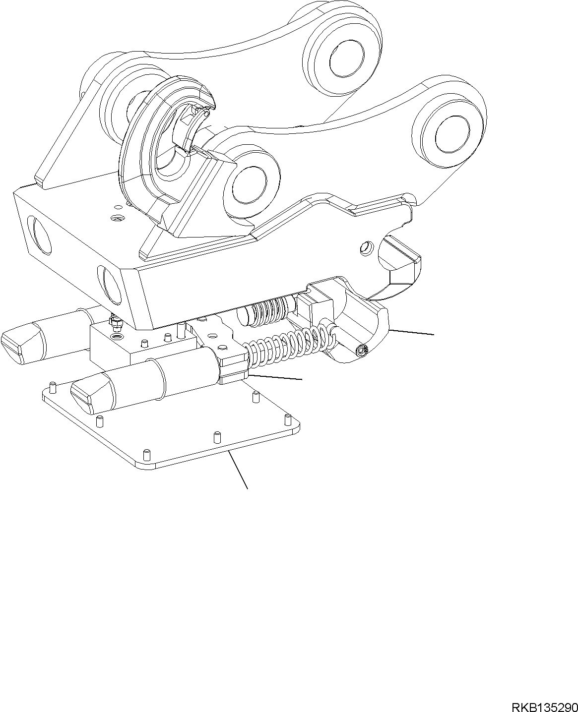 QUICK COUPLER, ASSEMBLY 22E-879-1110 KOMATSU
