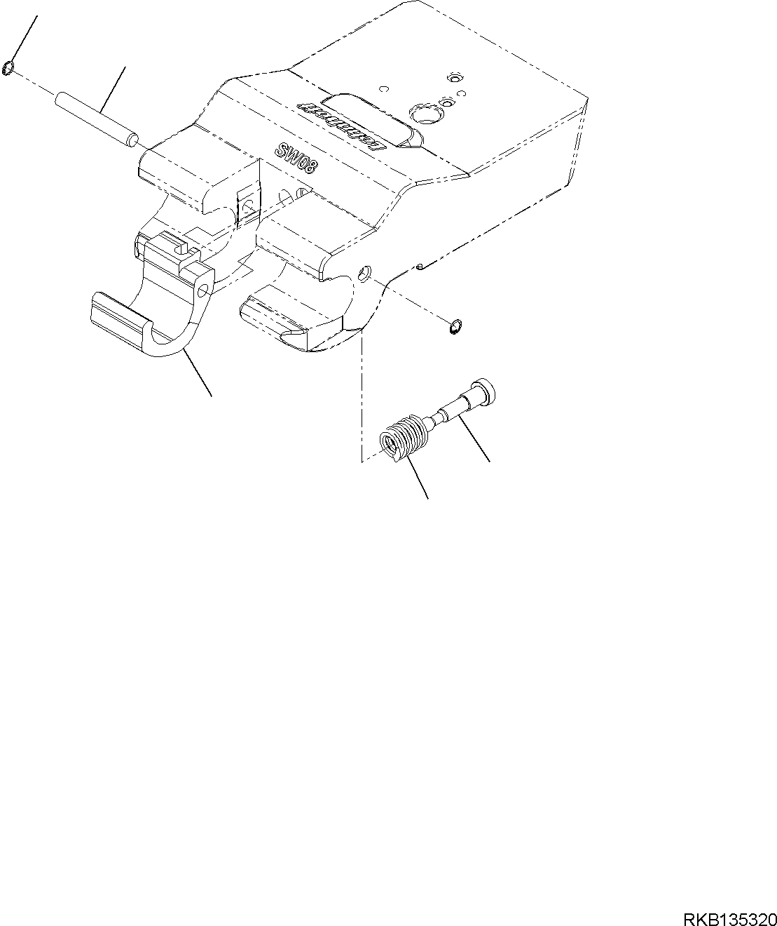 сервисный комплект LH277055 KOMATSU