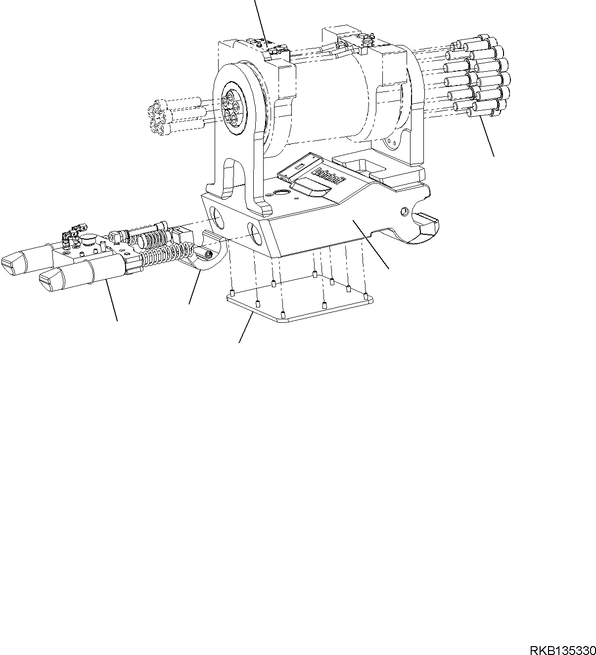 BODY, ASSEMBLY LH276197 KOMATSU
