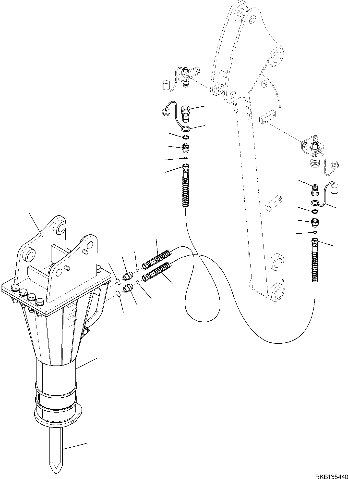 BREAKER, ASSEMBLY 22F-879-1690 KOMATSU