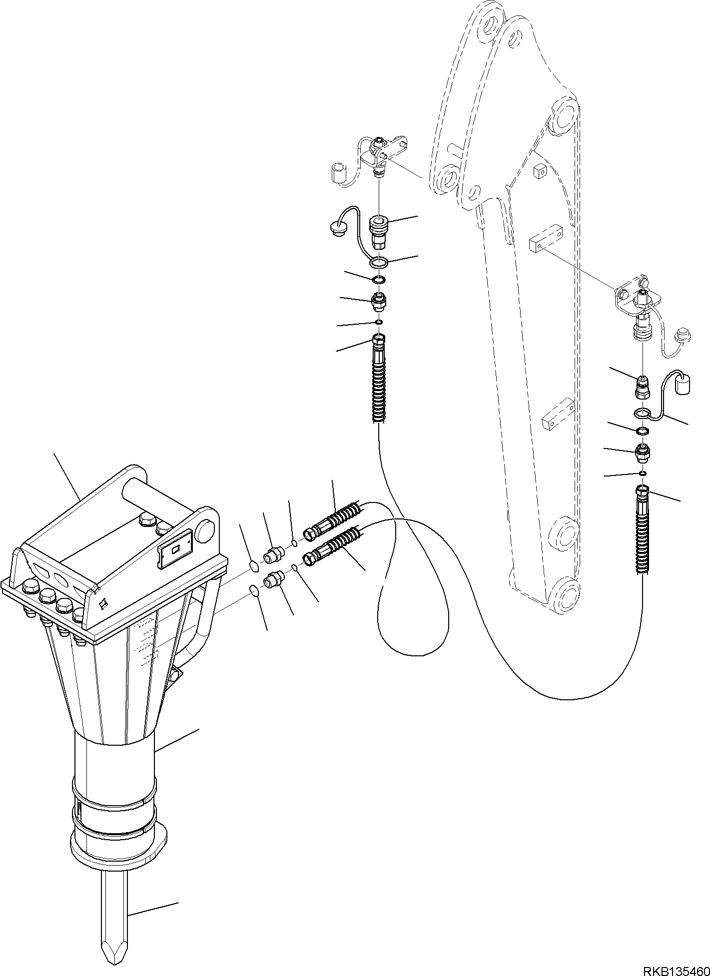 BREAKER, ASSEMBLY 22F-879-1640 KOMATSU