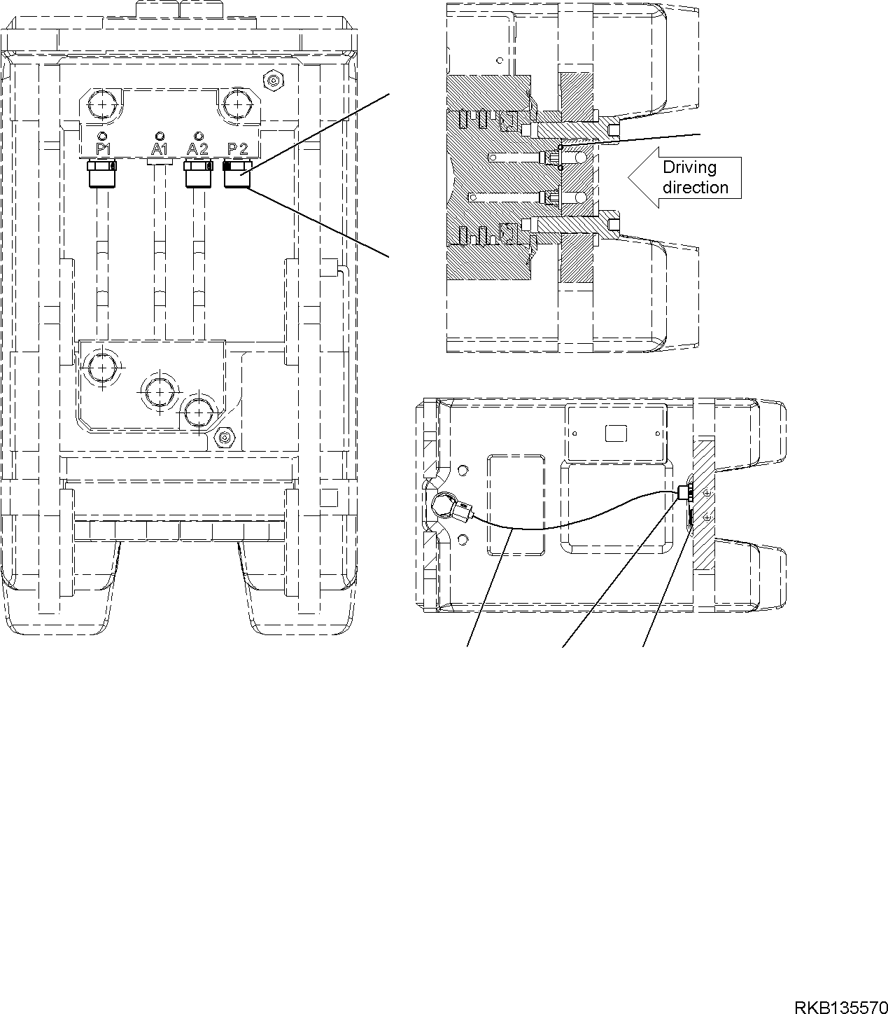 KIT, HOSE LH248888 KOMATSU