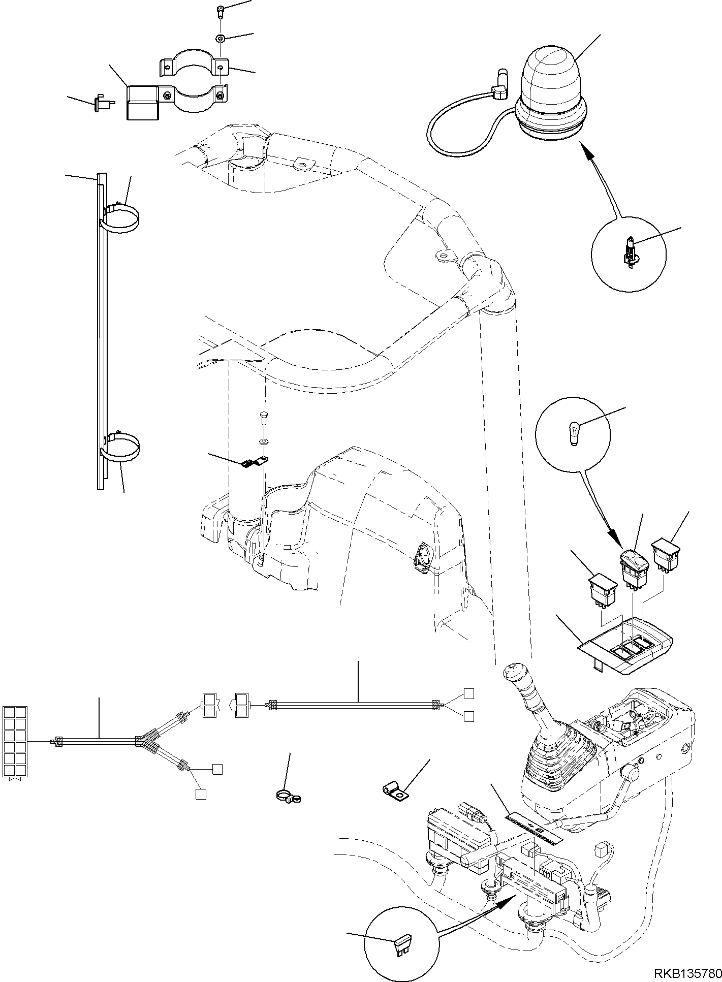 Хомут 22F-06-R0010 KOMATSU