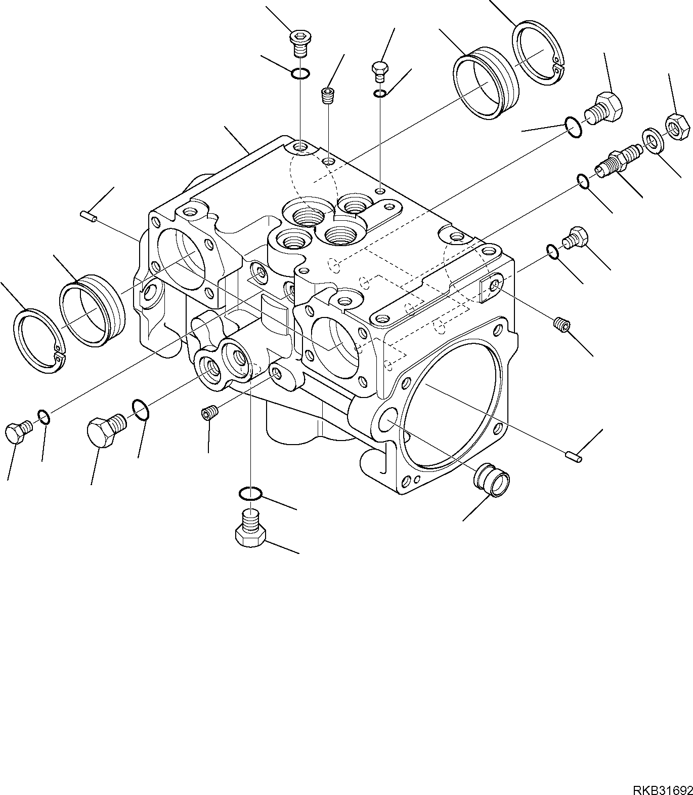 PUMP, SUBASSEMBLY 720-2T-01030 KOMATSU