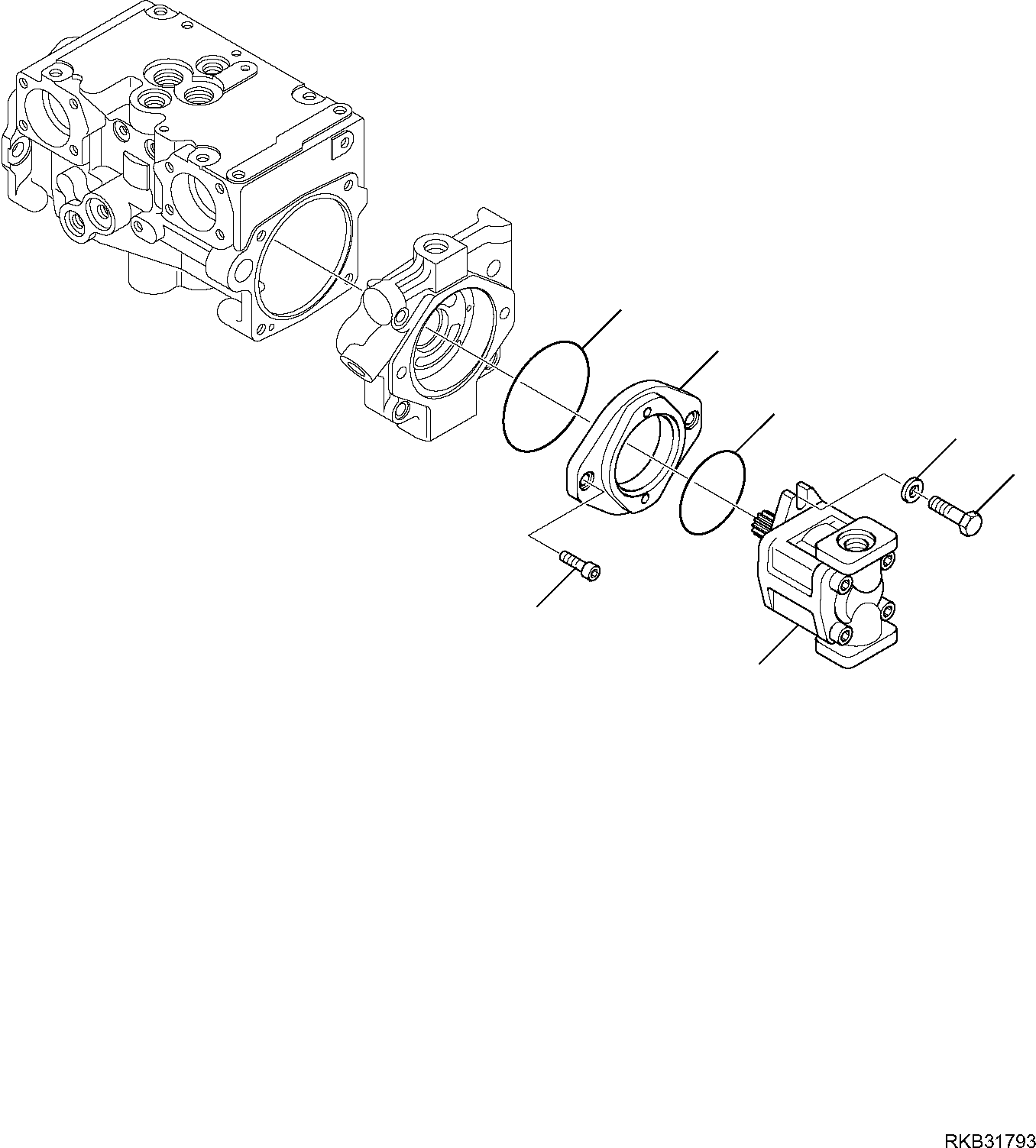 Болт 07323-21030 KOMATSU
