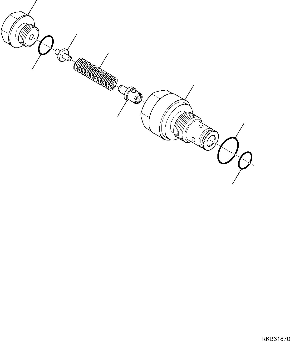 Комплект уплотнений (FUMHV-5-8957) KOMATSU