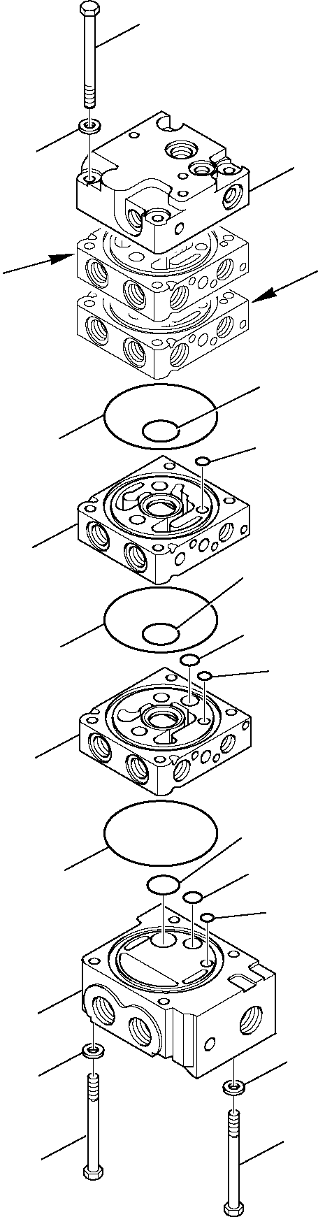 CONTROL VALVE ASSY. (SUPER HIGH-FLOW VERSION) 723-14-12207 KOMATSU