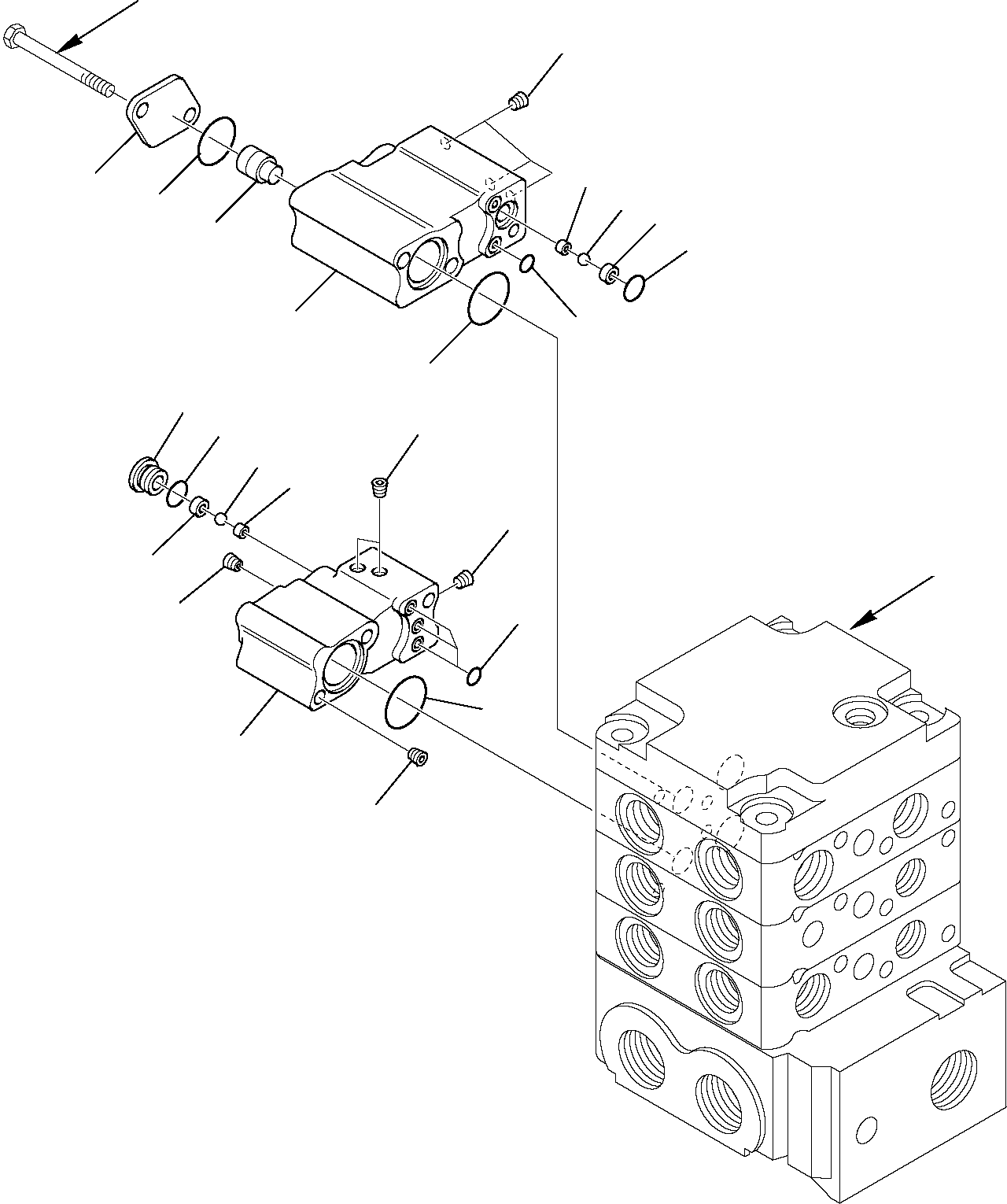 CONTROL VALVE (FLOATING) 723-13-13800 KOMATSU