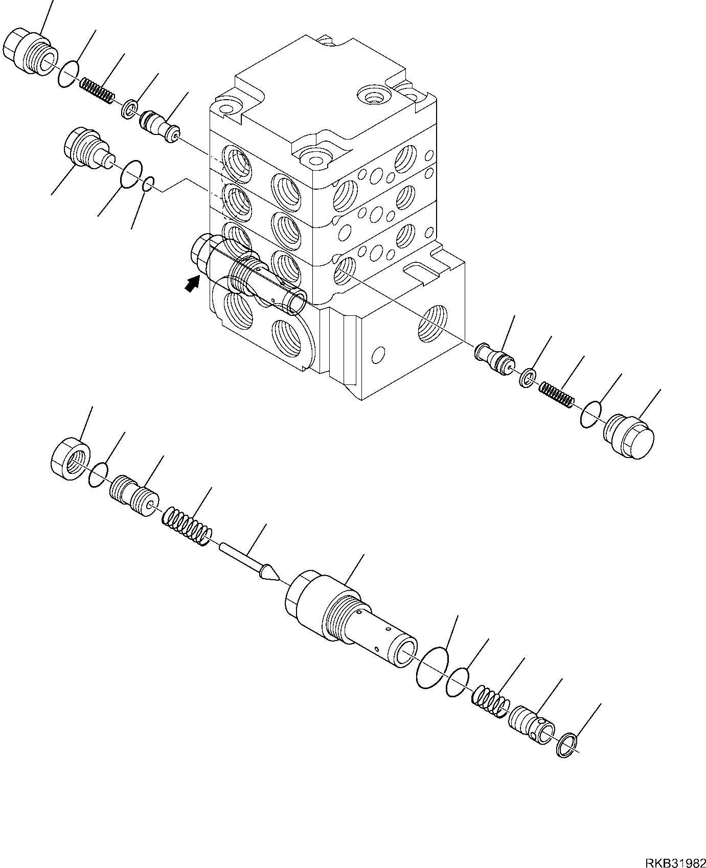 Возвратная пружина 723-10-81140 KOMATSU