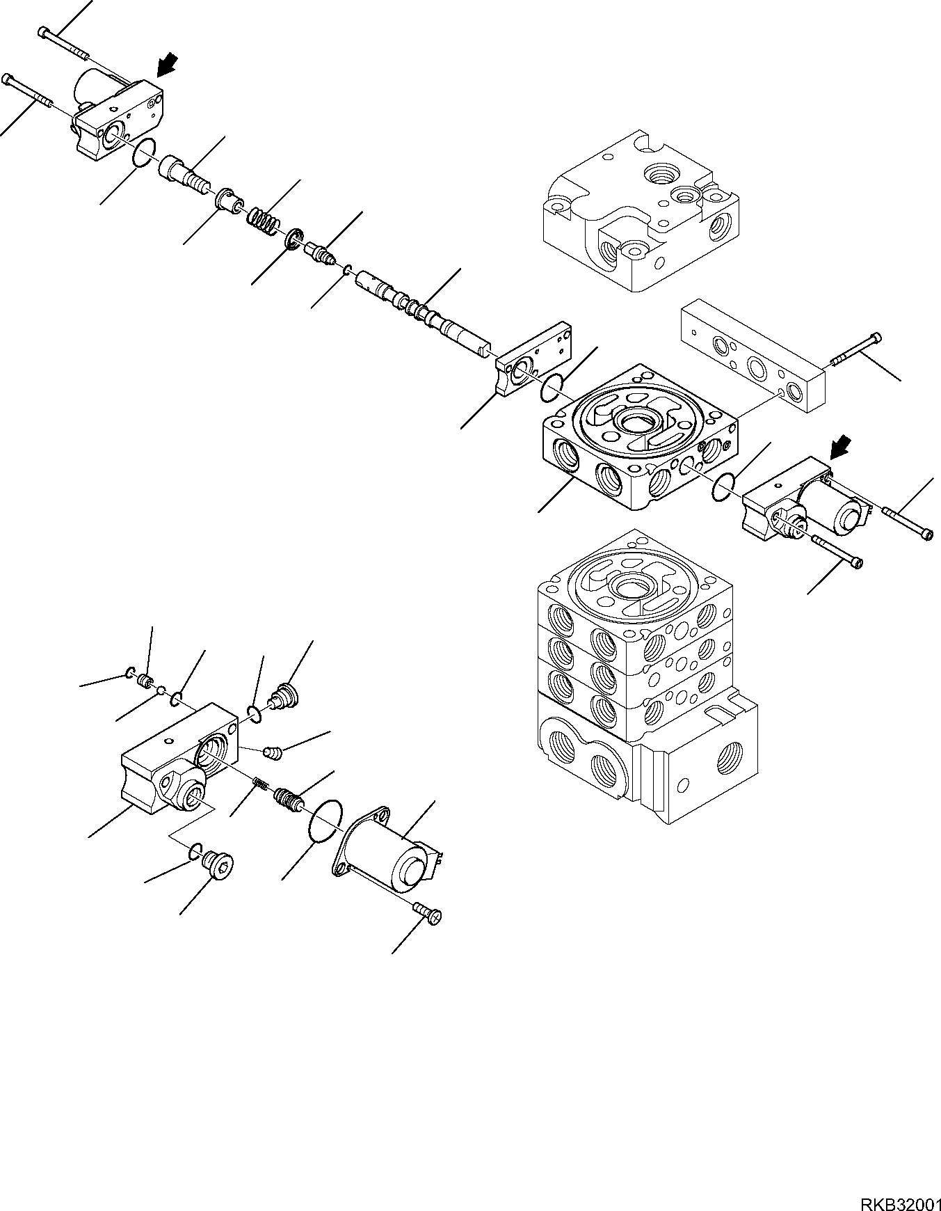 SPOOL, VALVE 723-11-32580 KOMATSU