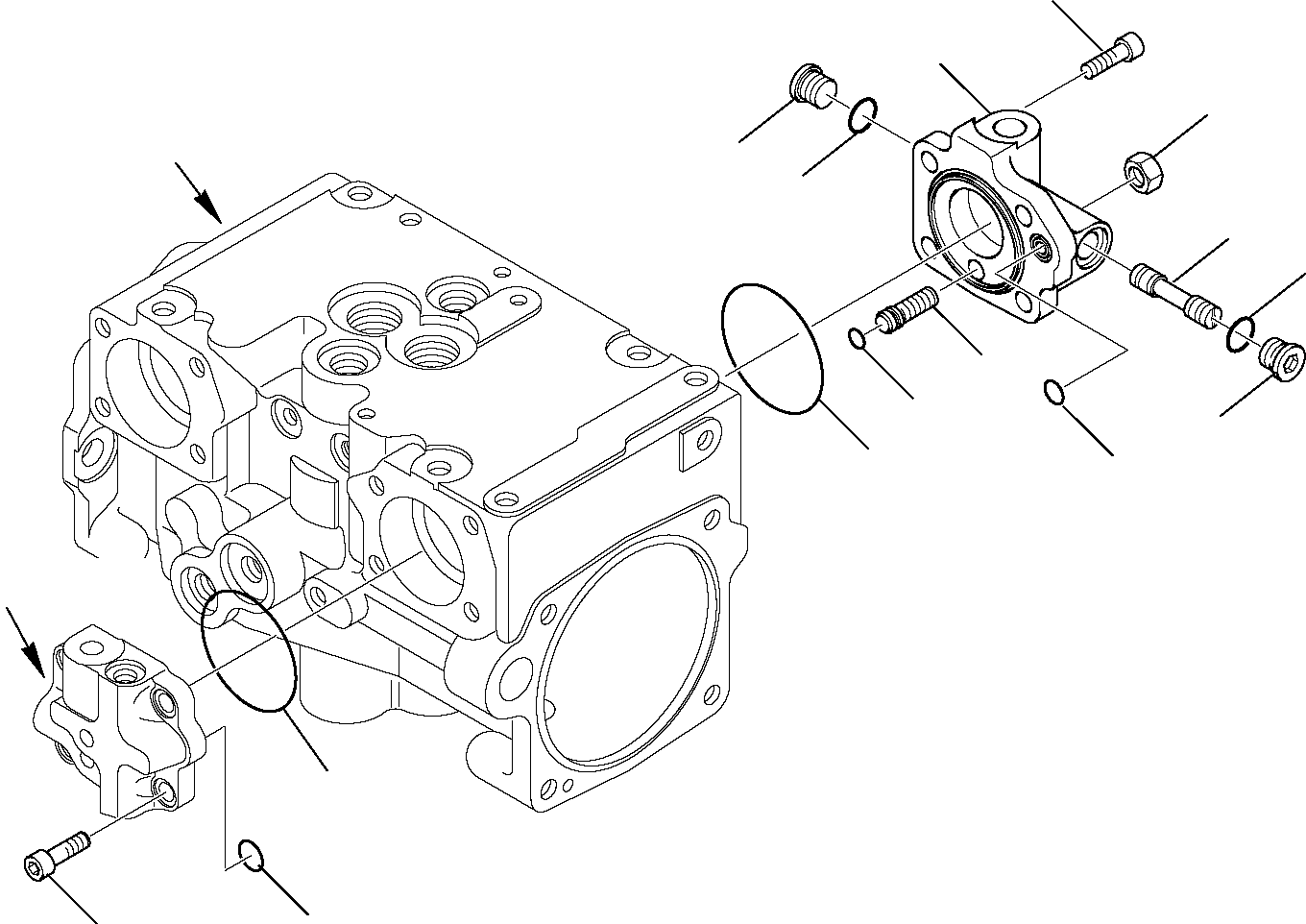 VALVE, ASSY. 720-2T-03460 KOMATSU