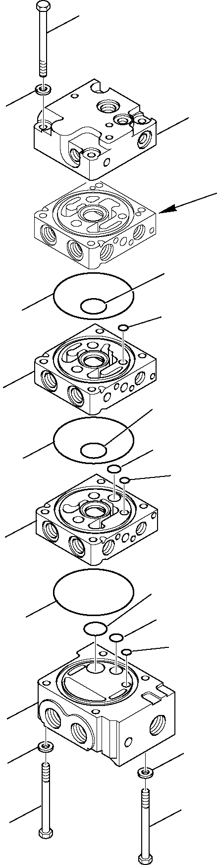 CONTROL VALVE (HIGH FLOW) 723-13-12107 KOMATSU