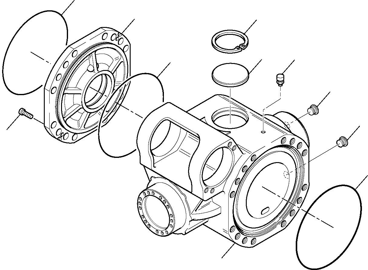 Пробка HU1121201 KOMATSU