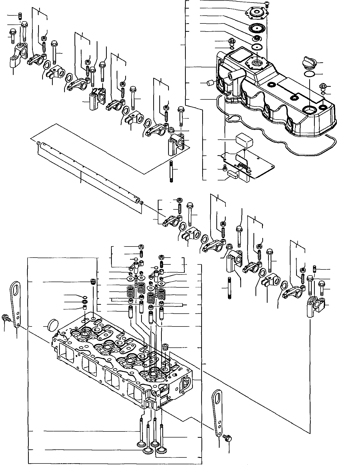 TURBO ENGINE, ASSY. 37B-01-11301 KOMATSU