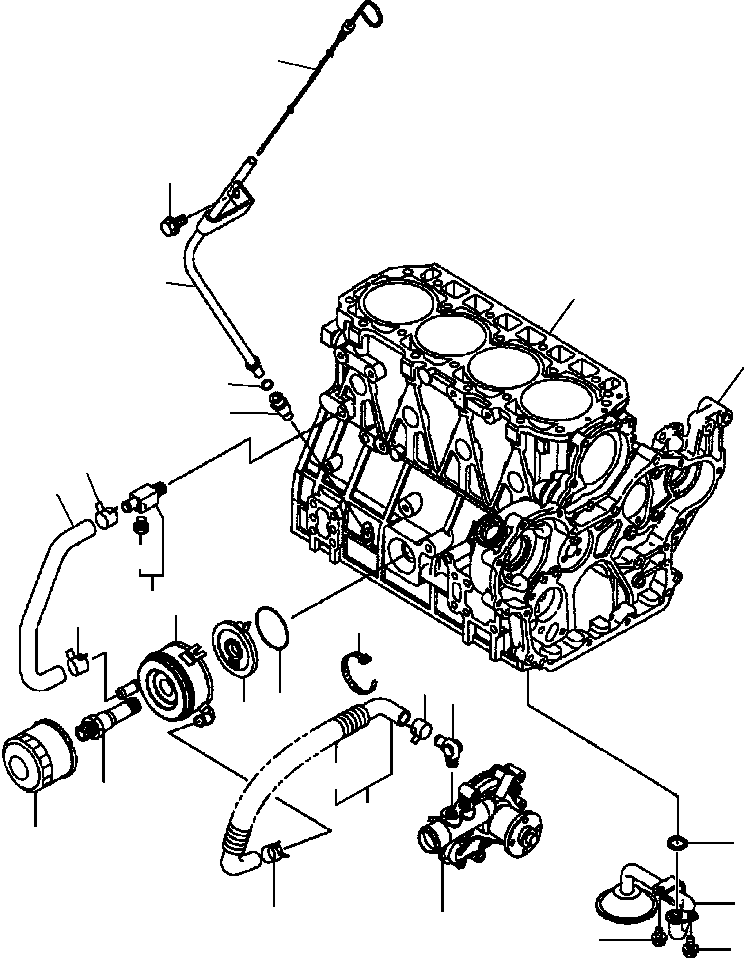 FILTER, OIL 129150-35151 KOMATSU