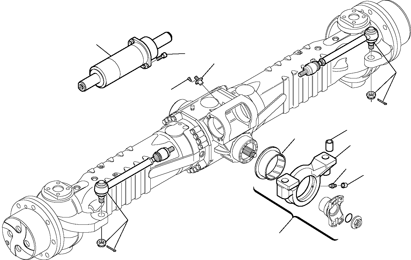 Опора HU2772512 KOMATSU