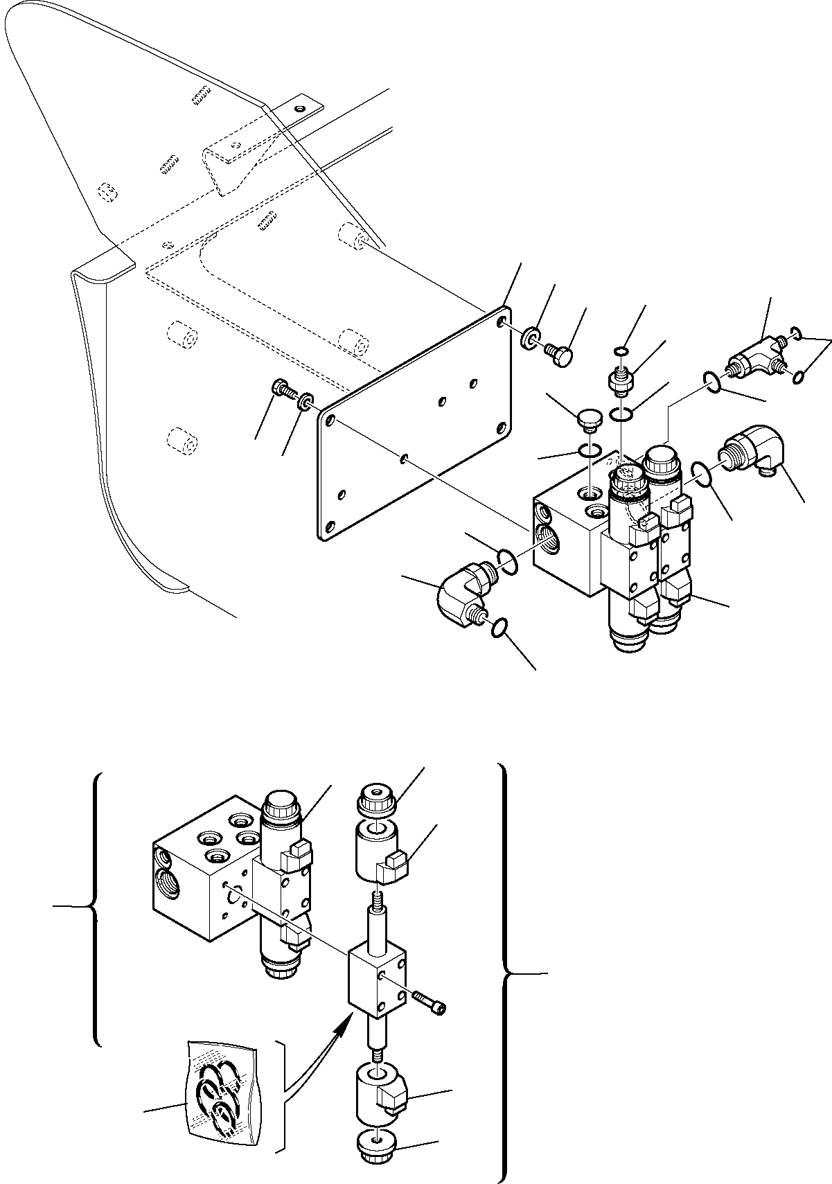 KIT, NUT 845010311 KOMATSU