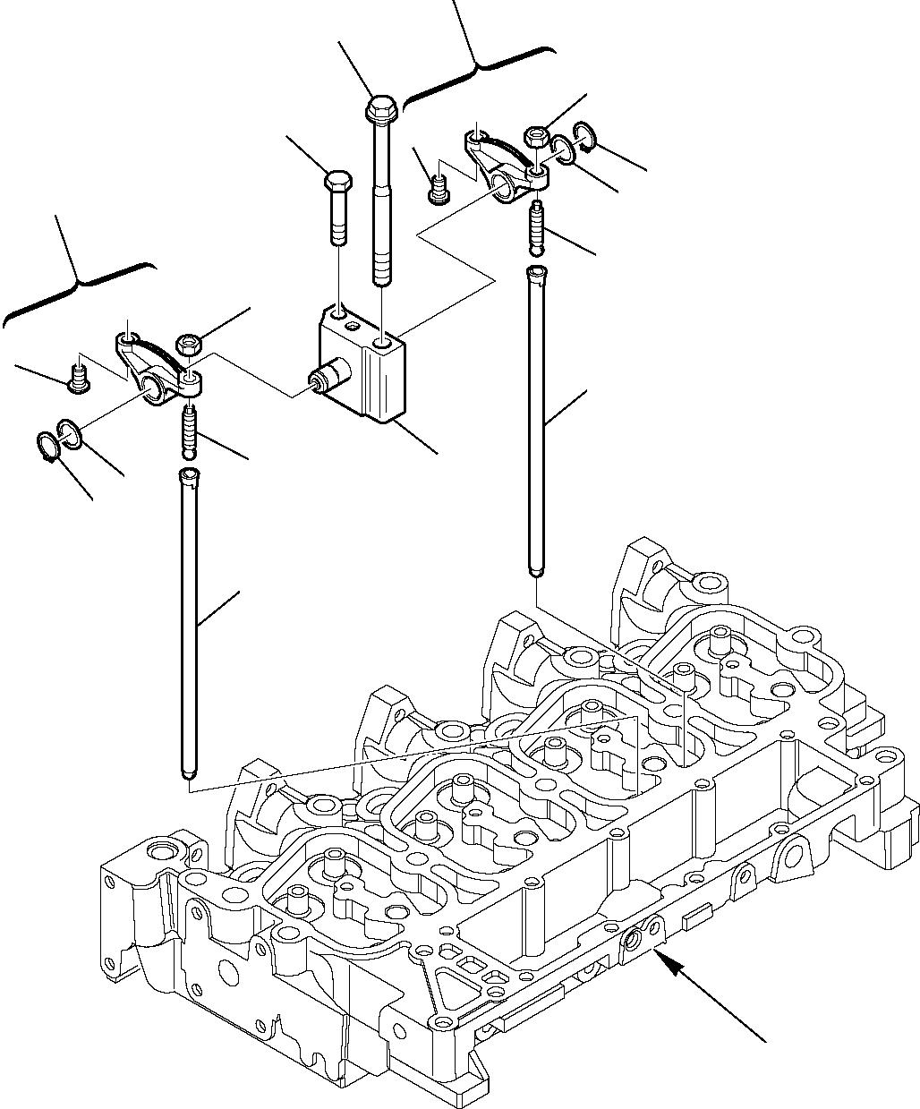 Гайка EA4895198 KOMATSU