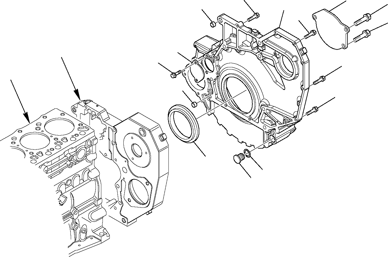 Болт EA4899076 KOMATSU