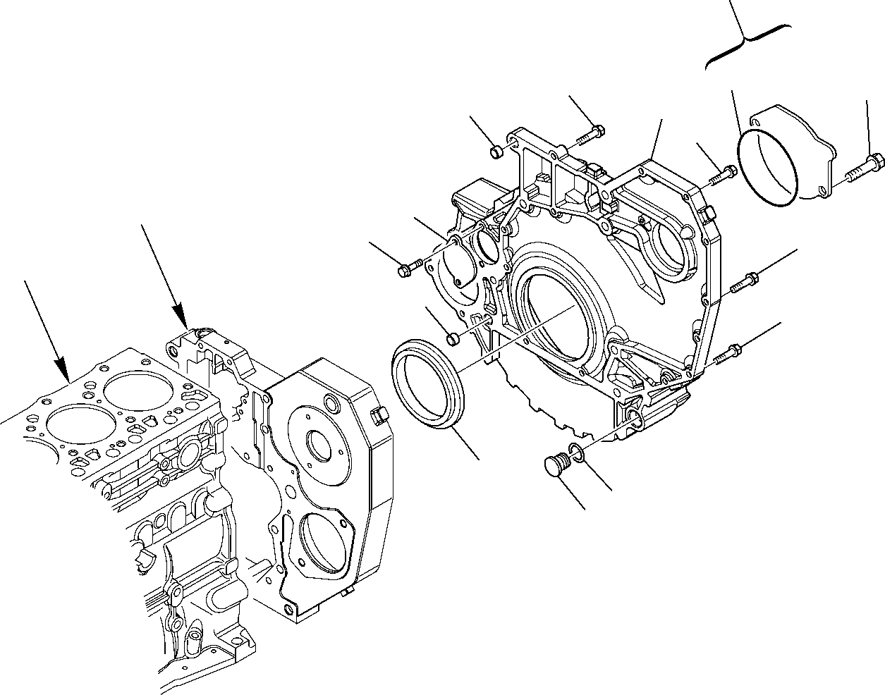 Болт EA4892915 KOMATSU