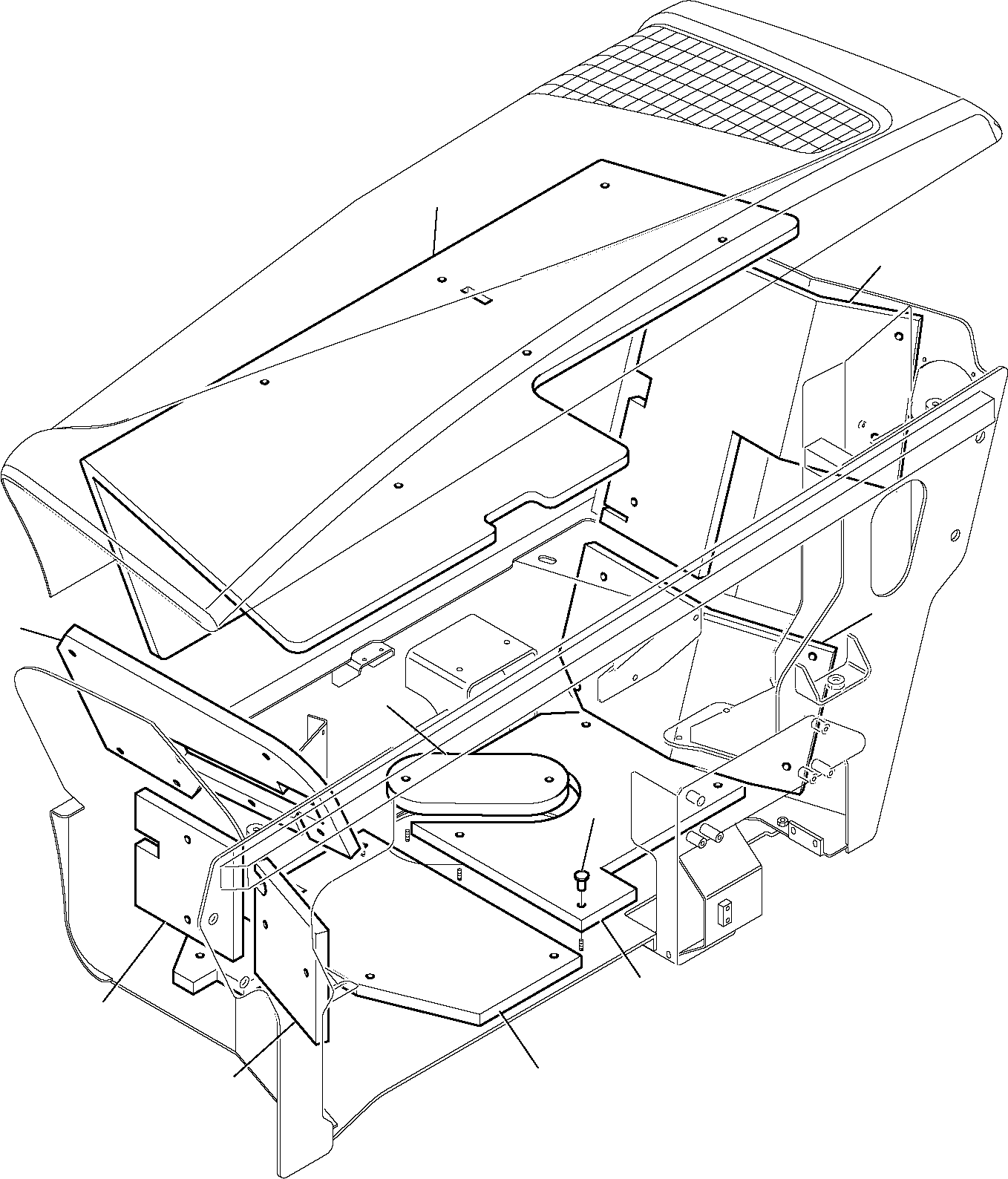 Лист 395-54-11P50 KOMATSU