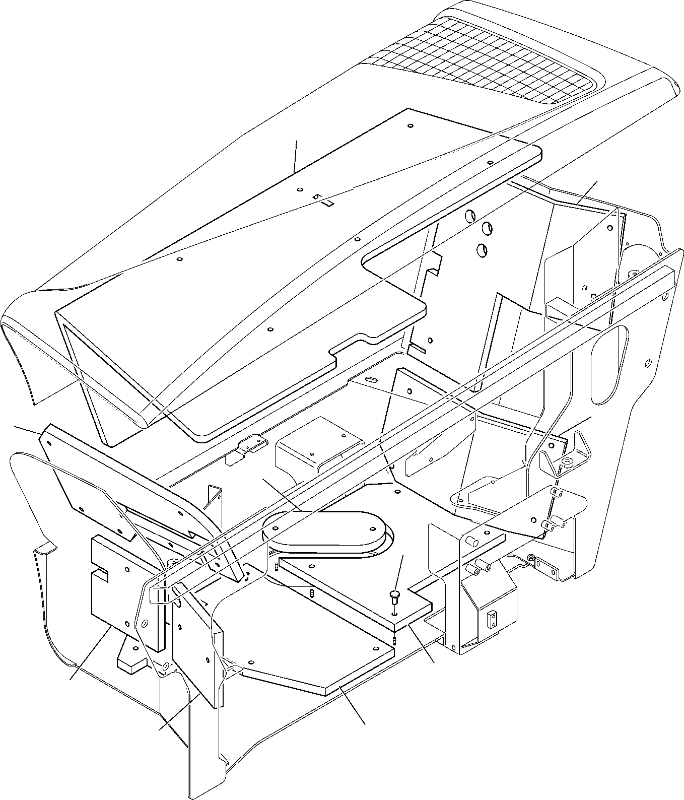 Лист 395-54-11930 KOMATSU
