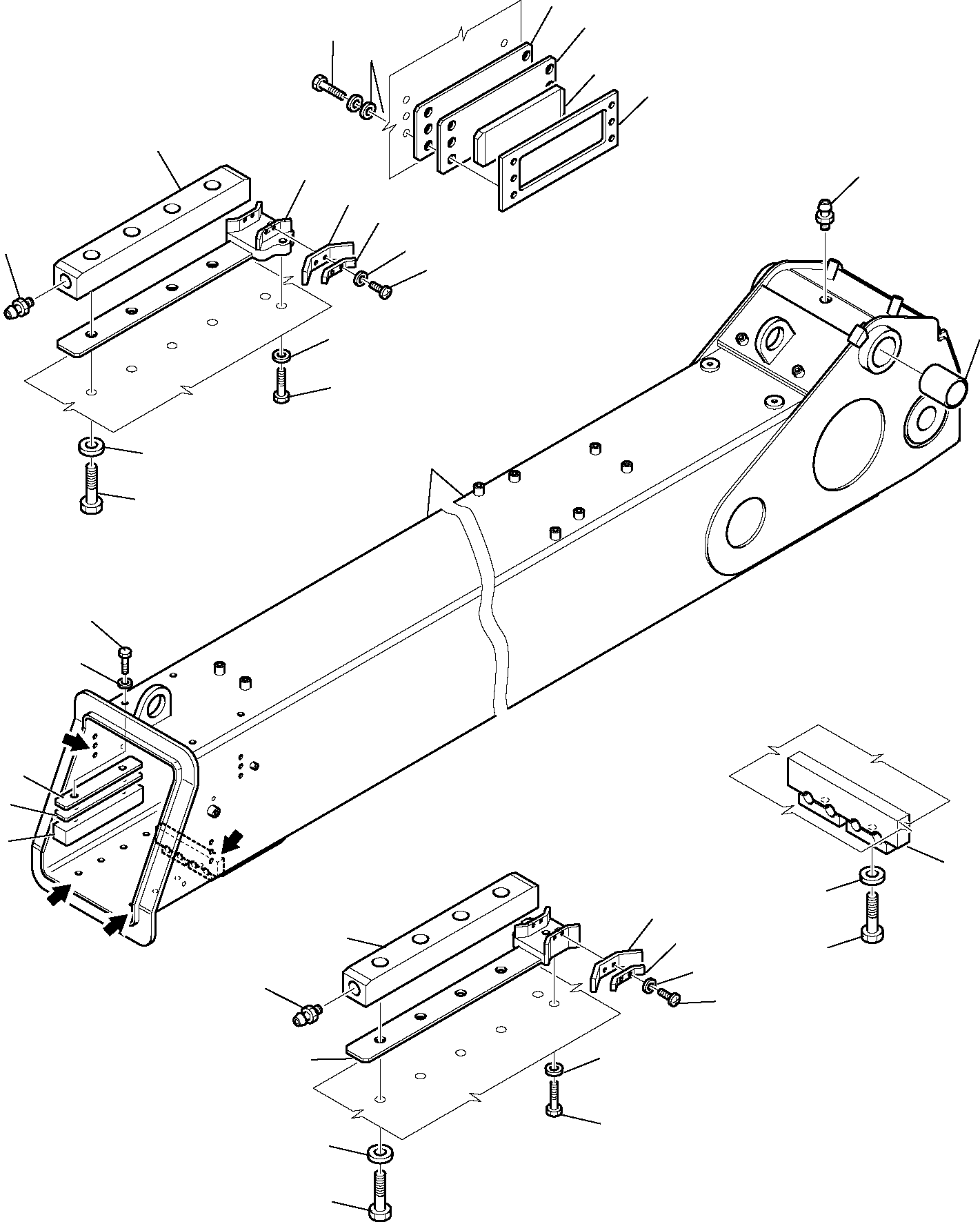 Пластина 395-70-12852 KOMATSU