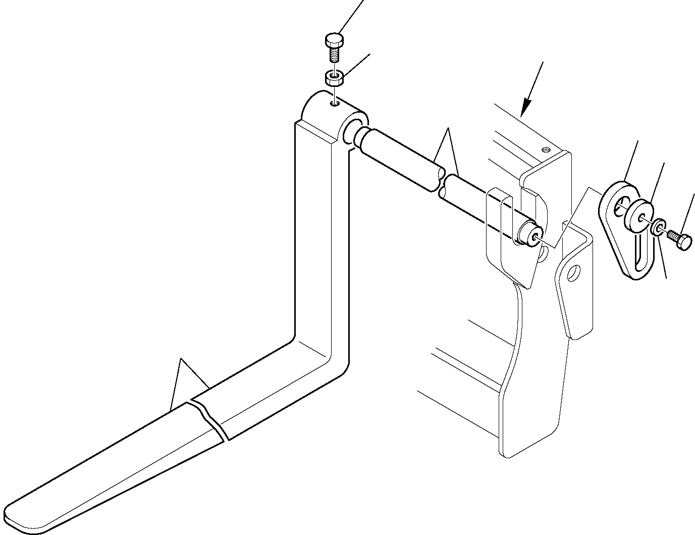 FORK 395-88-11250 KOMATSU