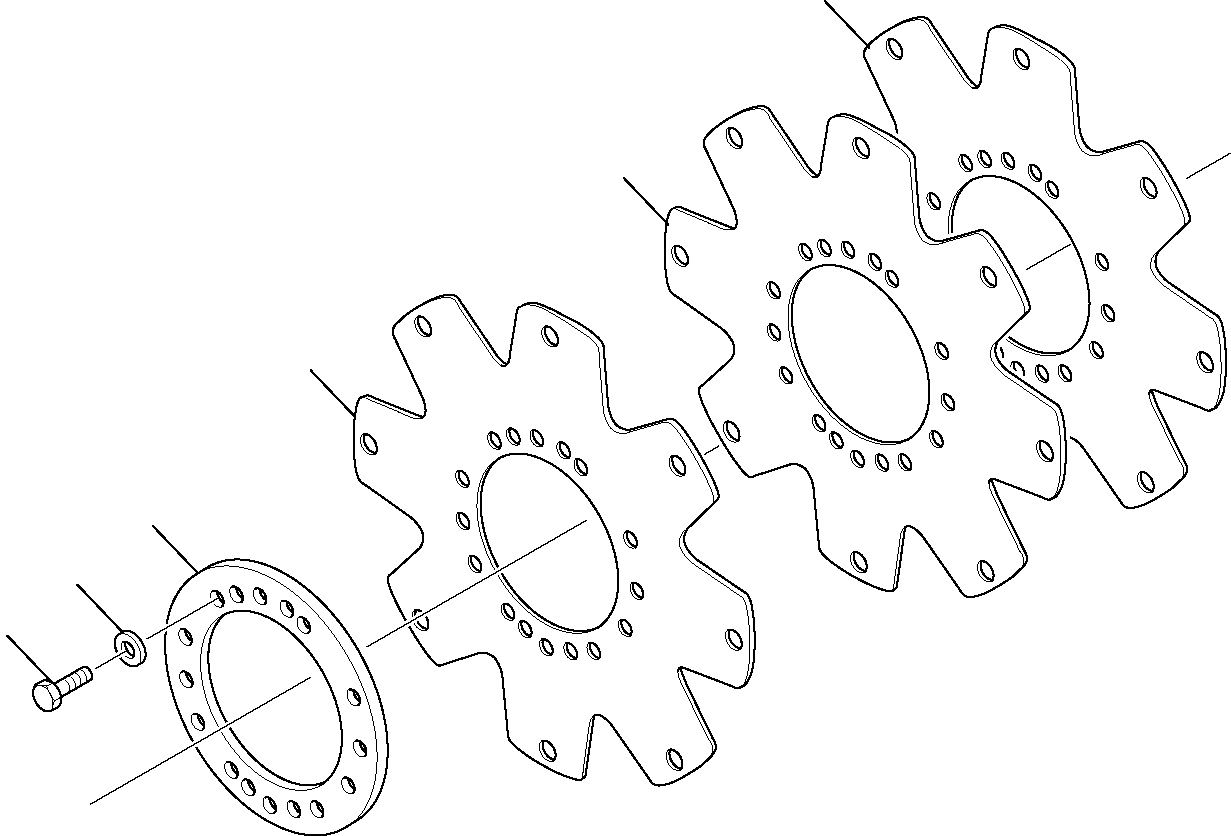 PLATE, KIT DG802424 KOMATSU