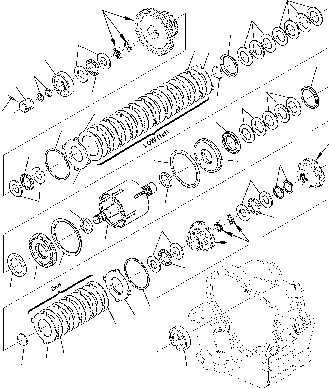 SHAFT, ASSY. CK4205495 KOMATSU