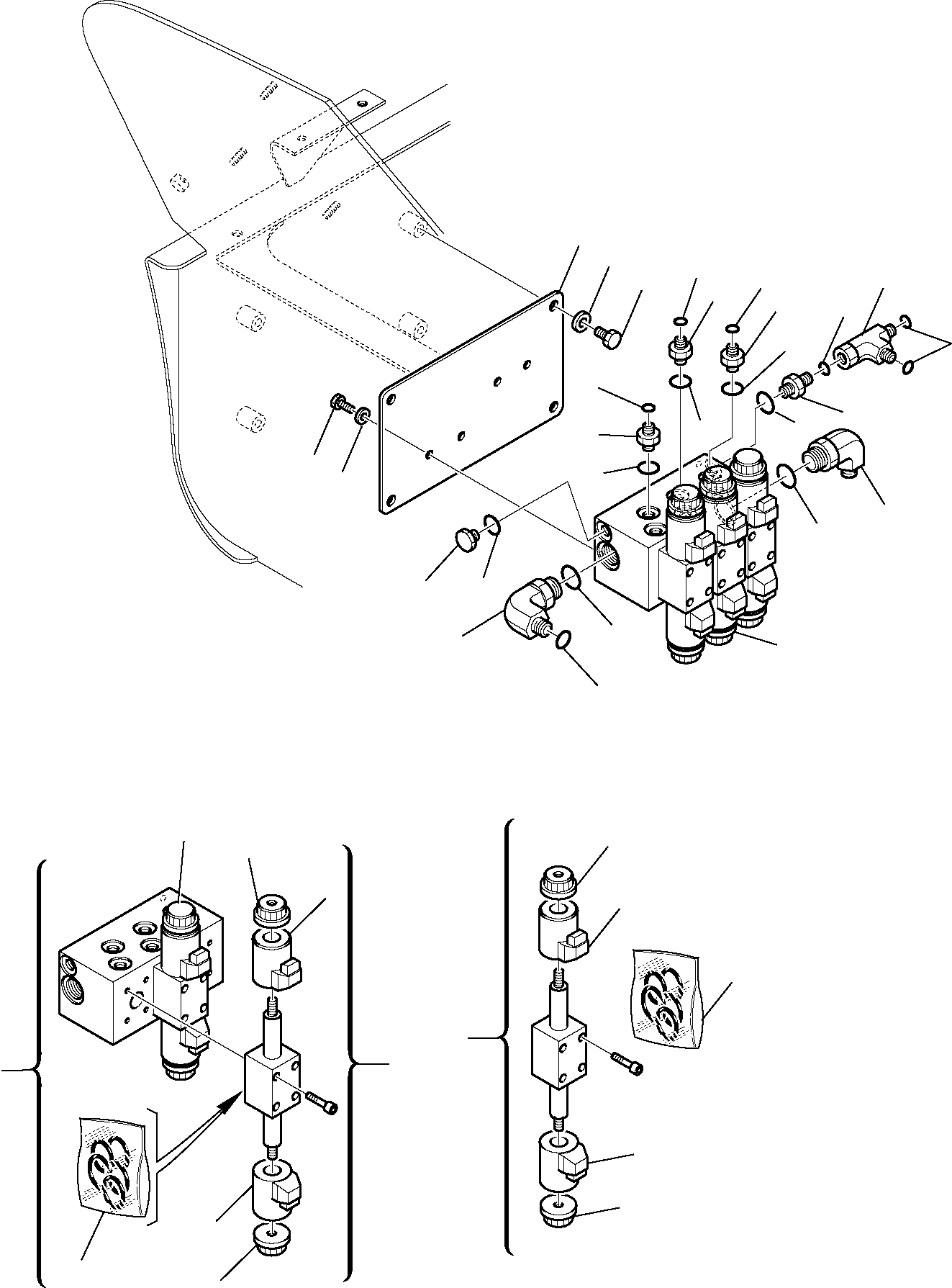 SOLENOID VALVE, ASSY. 845010301 KOMATSU