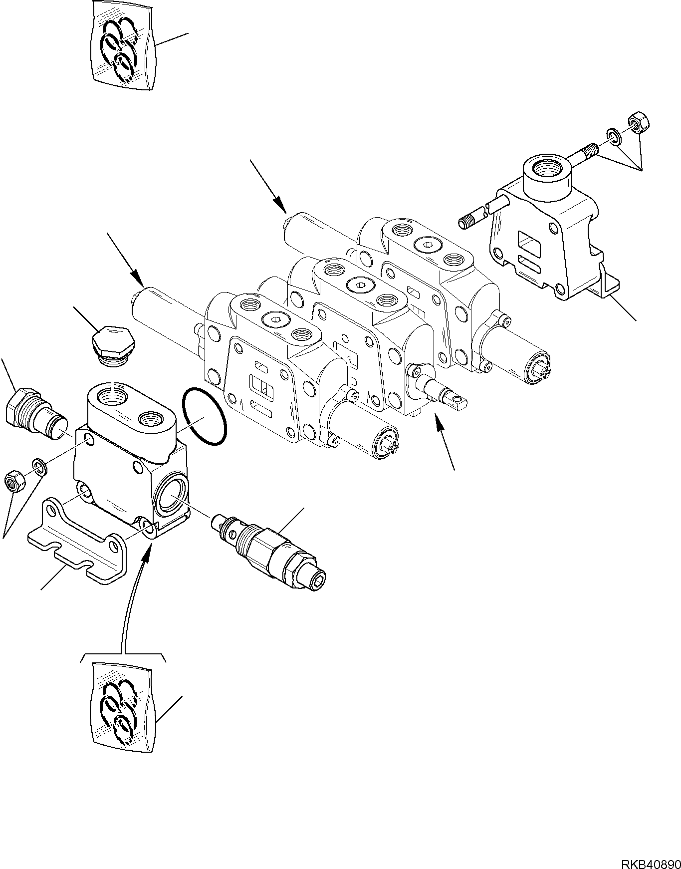 Комплект прокладок 37D-62-10430 KOMATSU
