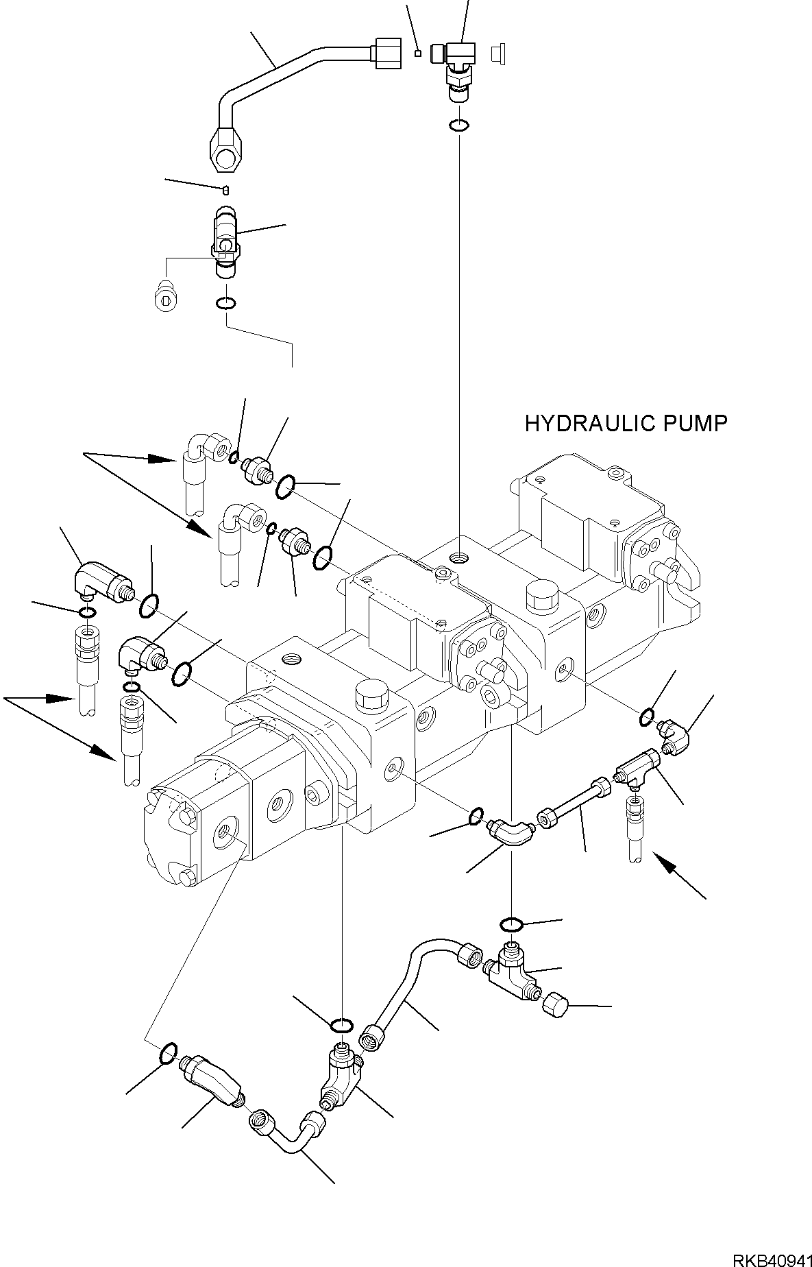Соединительный штуцер 37D-09-65079 KOMATSU